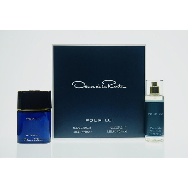 OSCAR POUR LUI(M)(H/B)(LI FREE)2PC SET(3.0oz edt sp,4.2oz Fragrance Mist)