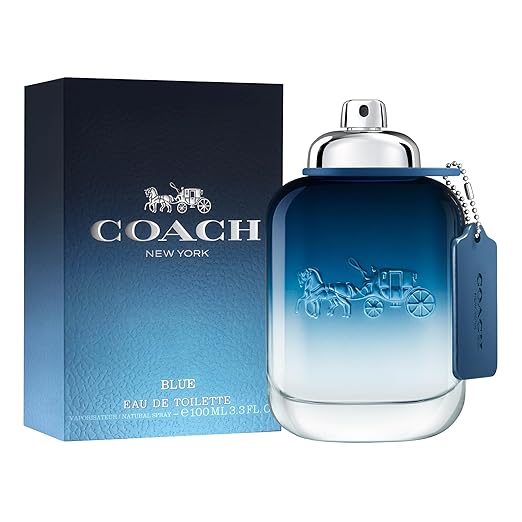 Coach blue(m)edt sp 3.3oz(li free)