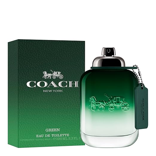 Coach green(m)edt sp 3.3oz(li free)