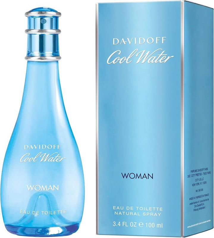 Cool water(w)edt sp 3.4oz(with cello)(li free)