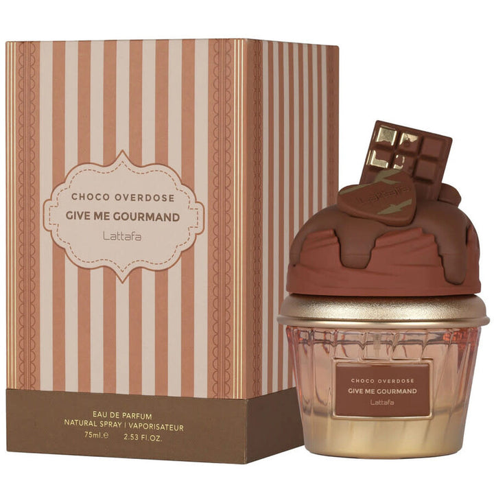Lattafa Unisex Give Me Gourmand Choco Overdose EDP Spray 2.53