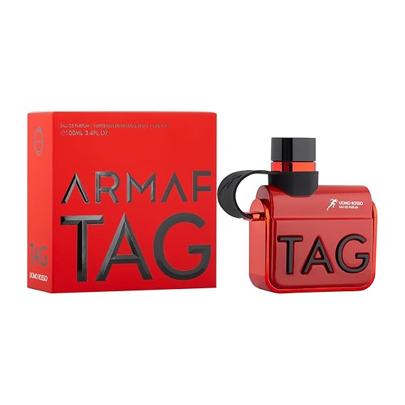Armaf men's tag uomo rosso edp spray 3.4 oz