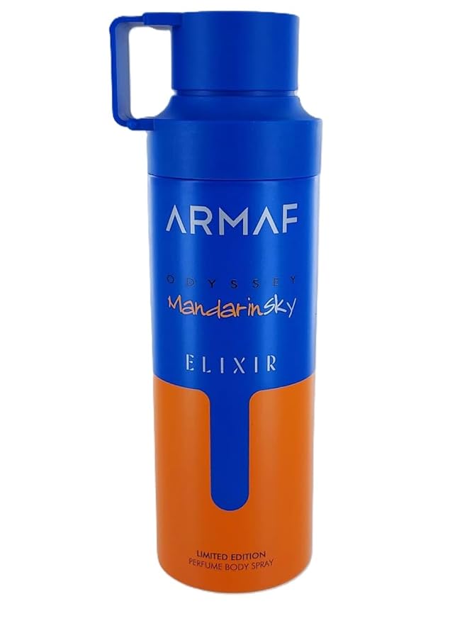 Armaf men's odyssey mandarin sky elixir deodorant body spray spray 6.8 oz