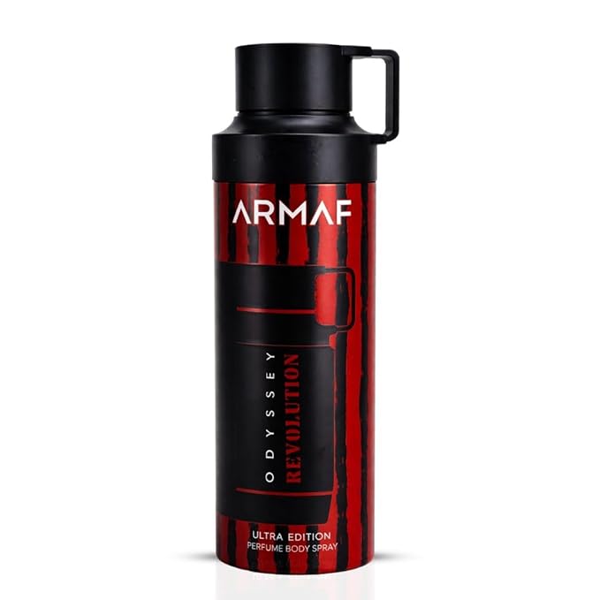 Armaf men's odyssey revolution ultra edition body spray 6.8 oz