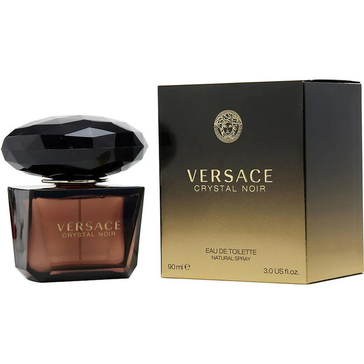 VERSACE CRYSTAL NOIR(W)EDT SP 3.0oz(NEW PACK)(LI FREE)